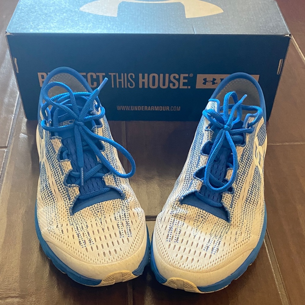 Under Armour  Sneakers - Blue and White